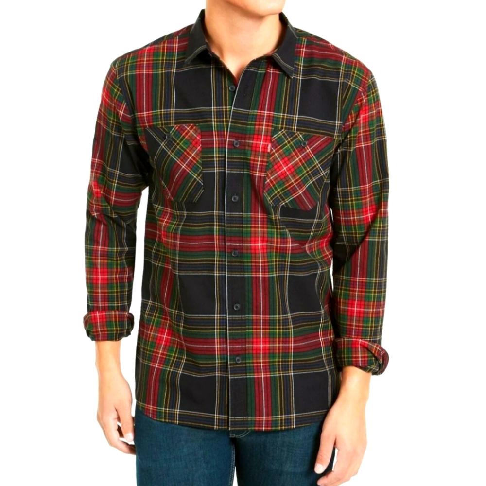 LEVI'S Malden Plaid Button Down Shirt